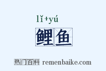 鲤鱼是什么意思的图片